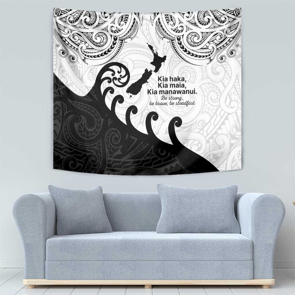 Kia Haka Maori language Tapestry Te Reo Maori Inspired Art LT9 - Polynesian Pride