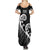 Kia Mau Ki To Ukaipo Family Matching Summer Maxi Dress and Hawaiian Shirt Te Reo Maori Koru Fern Art