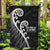 Kia Mau Ki To Ukaipo Garden Flag Te Reo Maori Koru Fern Art