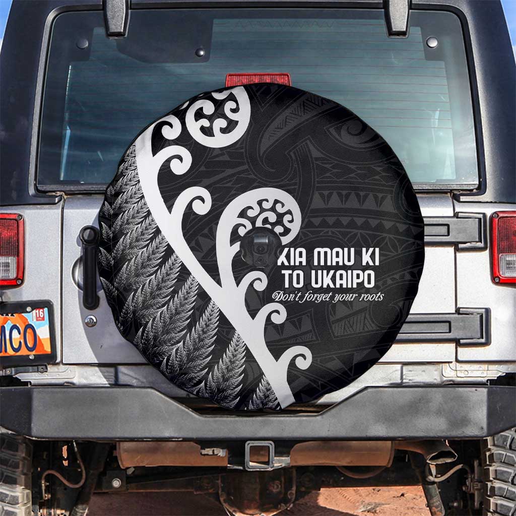 Kia Mau Ki To Ukaipo Spare Tire Cover Te Reo Maori Koru Fern Art