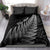 New Zealand Te Reo Māori Bedding Set Simple Black Fern