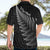 New Zealand Te Reo Māori Hawaiian Shirt Simple Black Fern