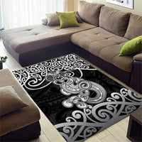 Te Reo Maori Tiki Inspired Art Area Rug LT9 - Polynesian Pride
