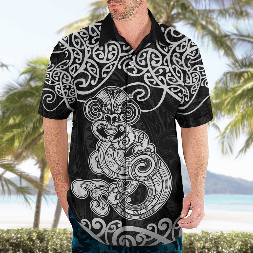 Te Reo Maori Tiki Inspired Art Hawaiian Shirt LT9 - Polynesian Pride