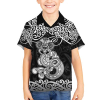 Te Reo Maori Tiki Inspired Art Hawaiian Shirt LT9 - Polynesian Pride