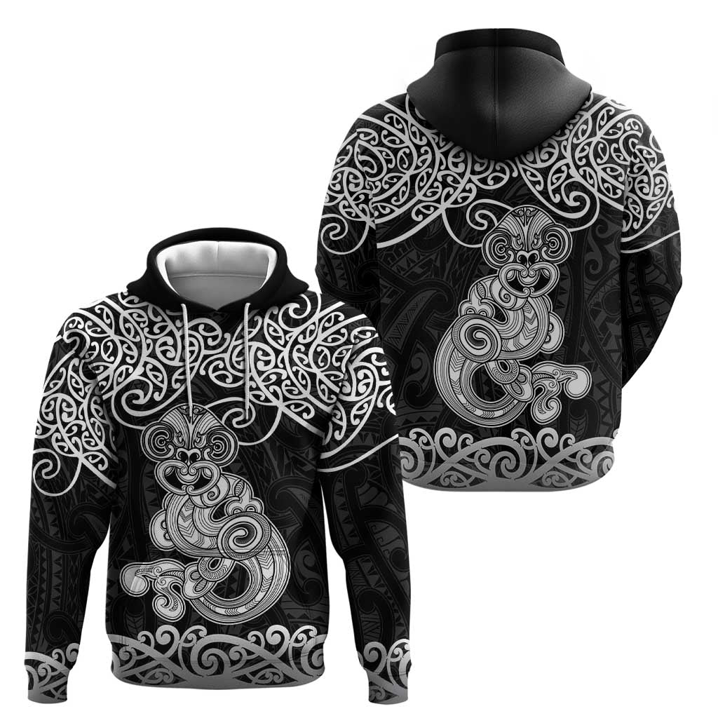 Te Reo Maori Tiki Inspired Art Hoodie LT9 - Polynesian Pride