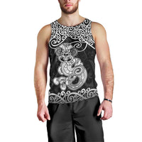 Te Reo Maori Tiki Inspired Art Men Tank Top LT9 - Polynesian Pride