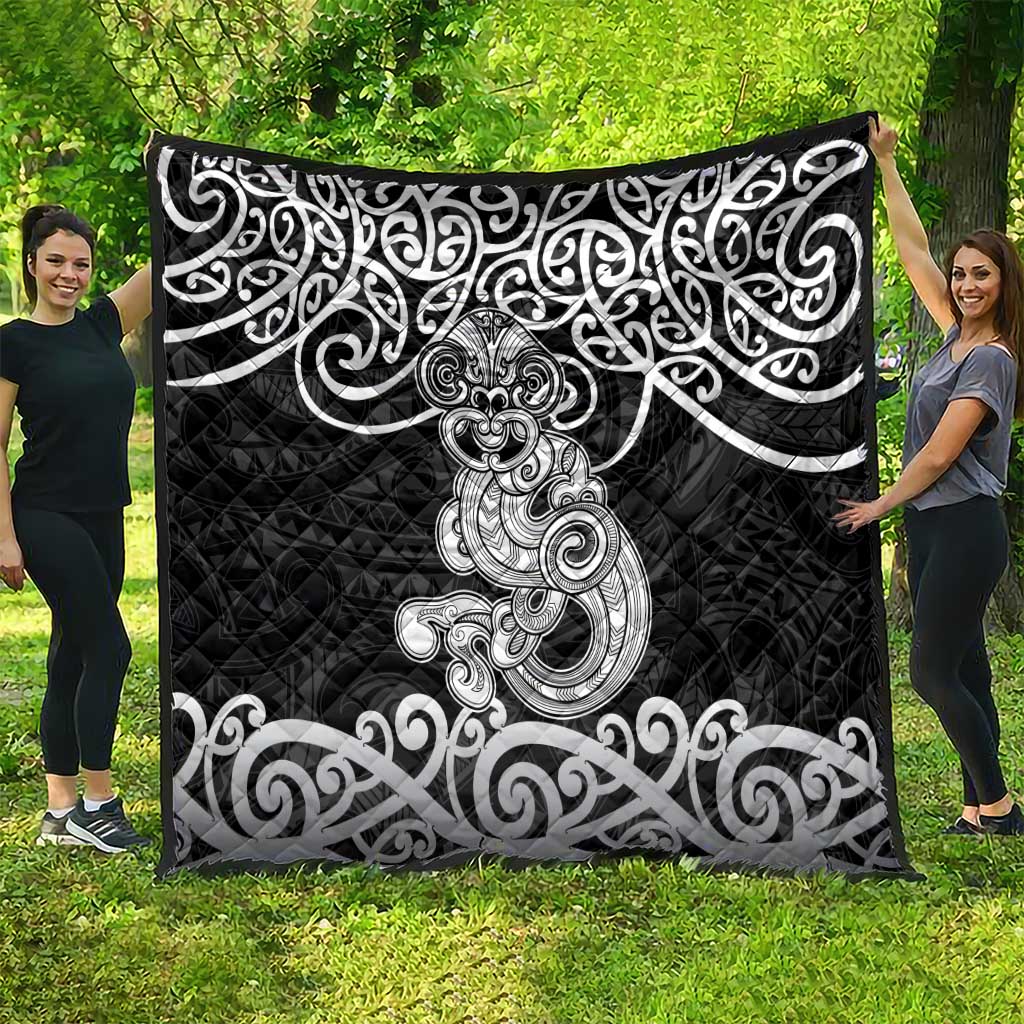 Te Reo Maori Tiki Inspired Art Quilt LT9 - Polynesian Pride