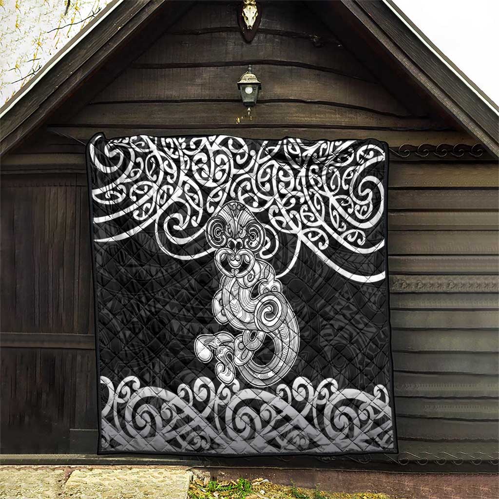 Te Reo Maori Tiki Inspired Art Quilt LT9 - Polynesian Pride