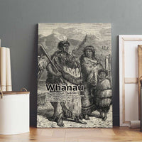 Whanau Maori Language Canvas Wall Art Te Reo Maori Inspired Art LT9 - Polynesian Pride