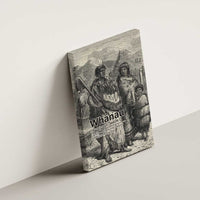 Whanau Maori Language Canvas Wall Art Te Reo Maori Inspired Art LT9 - Polynesian Pride