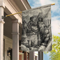 Whanau Maori Language Garden Flag Te Reo Maori Inspired Art LT9 House Flag Nude - Polynesian Pride