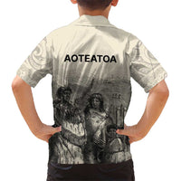 Whanau Maori Language Hawaiian Shirt Te Reo Maori Inspired Art LT9 - Polynesian Pride