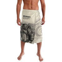 Whanau Maori Language Lavalava Te Reo Maori Inspired Art LT9 Nude - Polynesian Pride