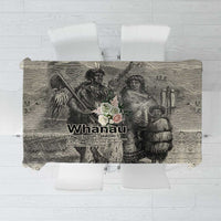 Whanau Maori Language Tablecloth Te Reo Maori Inspired Art LT9 Nude - Polynesian Pride