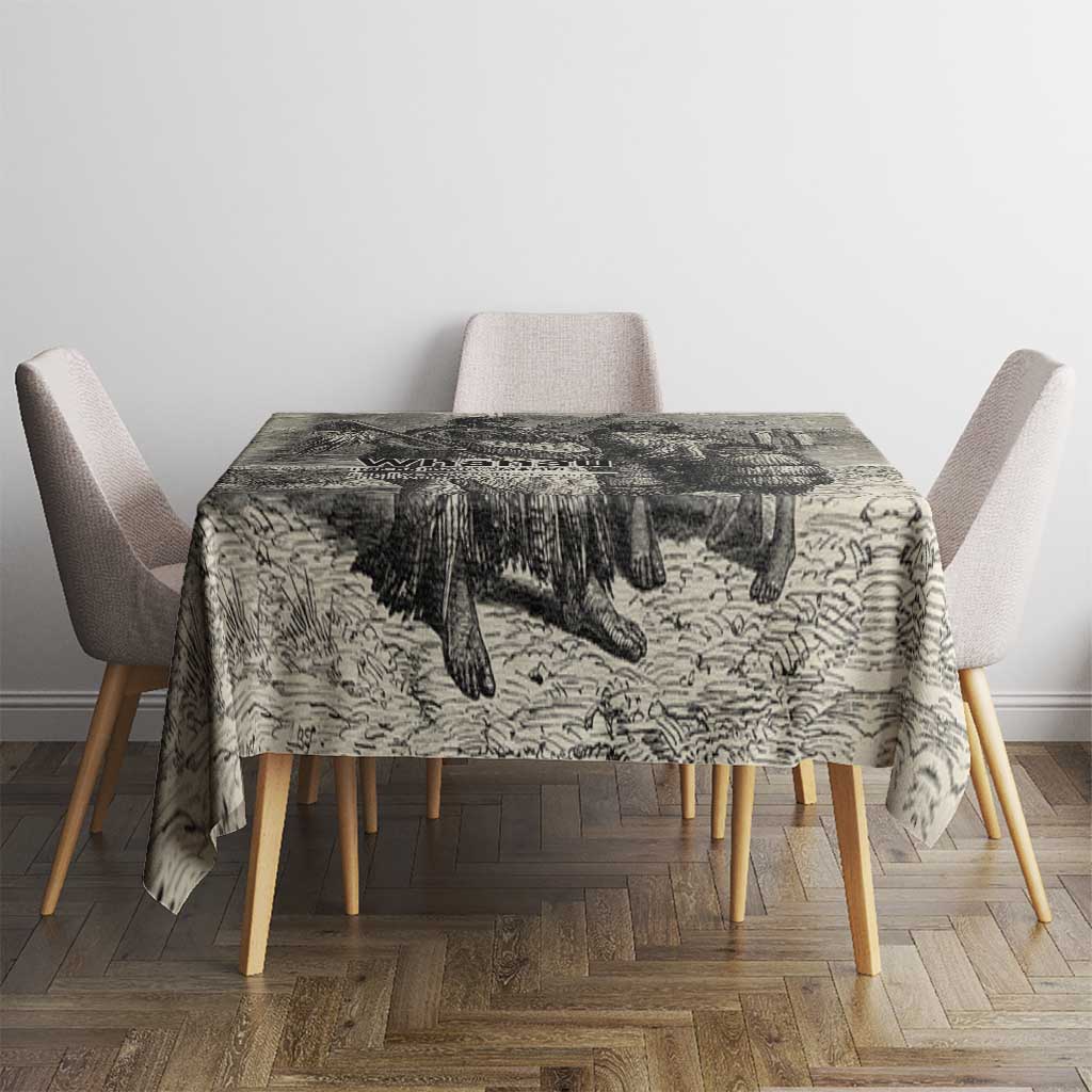 Whanau Maori Language Tablecloth Te Reo Maori Inspired Art LT9 - Polynesian Pride