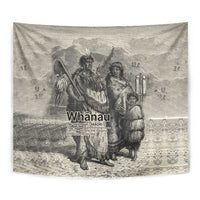 Whanau Maori Language Tapestry Te Reo Maori Inspired Art LT9 - Polynesian Pride