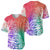 Polynesian Sunset Plumeria Baseball Jersey Pacific Island Tribal Blossom Style LT9 - Polynesian Pride