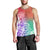 Polynesian Sunset Plumeria Men Tank Top Pacific Island Tribal Blossom Style LT9 - Polynesian Pride