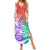 Polynesian Sunset Plumeria Summer Maxi Dress Pacific Island Tribal Blossom Style LT9 Women Blossom - Polynesian Pride