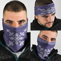 Hawaiian Quilt Block Design Neck Gaiter Purple Hawaii Culture Motifs LT9 - Polynesian Pride
