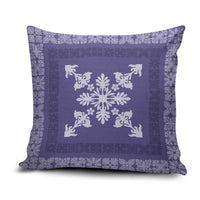 Hawaiian Quilt Block Design Pillow Cover Purple Hawaii Culture Motifs LT9 Purple - Polynesian Pride