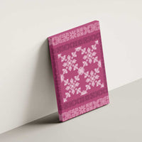 Hawaiian Quilt Pattern Canvas Wall Art Pink Hawaii Culture Tropical LT9 - Polynesian Pride