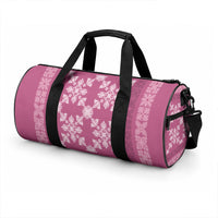Hawaiian Quilt Pattern Duffle Bag Pink Hawaii Culture Tropical LT9 - Polynesian Pride