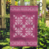 Hawaiian Quilt Pattern Garden Flag Pink Hawaii Culture Tropical LT9 Garden Flag Pink - Polynesian Pride