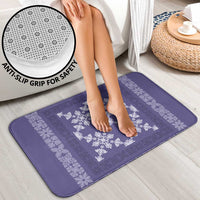 Hawaiian Quilt Pattern Bathroom Set Purple Hawaii Culture Tropical LT9 - Polynesian Pride