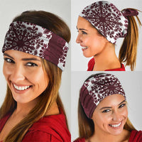 Palm Leaf Quilt Pattern Neck Gaiter Hawaii Culture Floral LT9 - Polynesian Pride