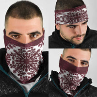 Palm Leaf Quilt Pattern Neck Gaiter Hawaii Culture Floral LT9 - Polynesian Pride