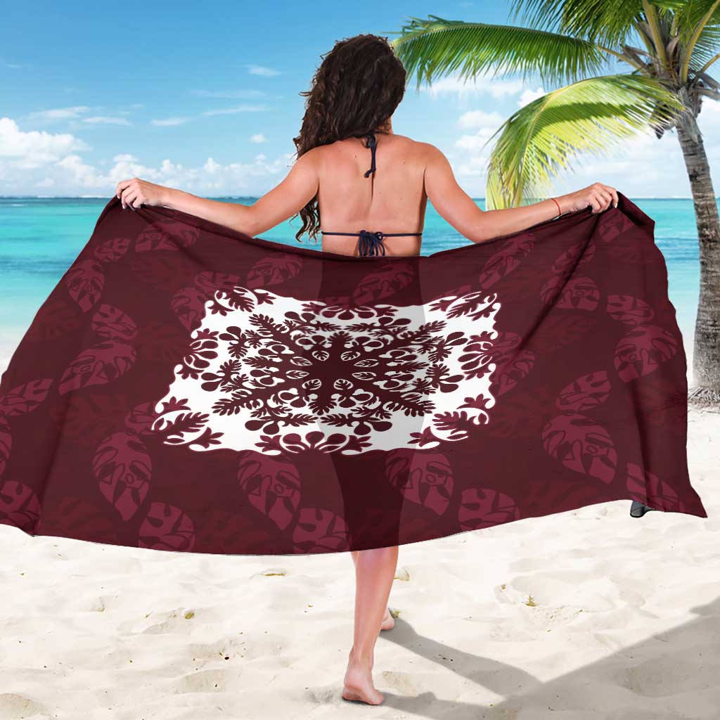 Palm Leaf Quilt Pattern Sarong Hawaii Culture Floral LT9 - Polynesian Pride