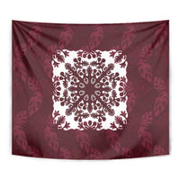 Palm Leaf Quilt Pattern Tapestry Hawaii Culture Floral LT9 - Polynesian Pride
