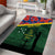 Personalised Solomon Islands Remembrance Day Area Rug We Will Remember Them with Camouflage Style