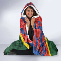 Personalised Solomon Islands Remembrance Day Hooded Blanket We Will Remember Them with Camouflage Style LT9 - Polynesian Pride