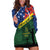 Personalised Solomon Islands Remembrance Day Hoodie Dress We Will Remember Them with Camouflage Style