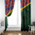 Personalised Solomon Islands Remembrance Day Window Curtain We Will Remember Them with Camouflage Style