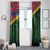 Personalised Solomon Islands Remembrance Day Window Curtain We Will Remember Them with Camouflage Style