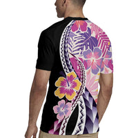 Aloha Vintage Hibiscus Lei Seamless Pattern Rugby Jersey LT9 - Polynesian Pride