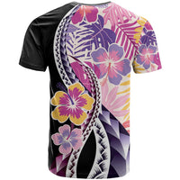 Aloha Vintage Hibiscus Lei Seamless Pattern T Shirt LT9 - Polynesian Pride