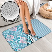 Aloha Vintage Palaka Floral Hawaiian Quilt Bathroom Set Uliuli Motif LT9 - Polynesian Pride