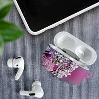 Aloha Vintage Plumeria Hawaiian Tapa Pattern AirPods Case Gradient Hawaiian Tapa Pattern LT9 - Polynesian Pride