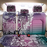 Aloha Vintage Plumeria Hawaiian Tapa Pattern Back Car Seat Cover Gradient Hawaiian Tapa Pattern LT9 - Polynesian Pride