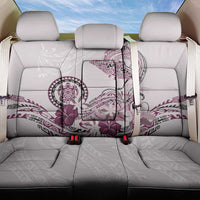 Polynesian Manta Ray Back Car Seat Cover Pink Floral Turtle Tattoo LT9 One Size Pink - Polynesian Pride