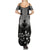 New Zealand Rugby Summer Maxi Dress Black Haka Dance With NZ Champions History LT9 - Polynesian Pride