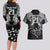 Custom New Zealand Rugby Couples Matching Long Sleeve Bodycon Dress and Hawaiian Shirt Black Haka Dance With NZ Champions History LT9 - Polynesian Pride