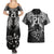 Custom New Zealand Rugby Couples Matching Summer Maxi Dress and Hawaiian Shirt Black Haka Dance With NZ Champions History LT9 - Polynesian Pride