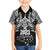 Custom New Zealand Rugby Kid Hawaiian Shirt Black Haka Dance With NZ Champions History LT9 Kid Black - Polynesian Pride