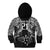 Custom New Zealand Rugby Kid Hoodie Black Haka Dance With NZ Champions History LT9 - Polynesian Pride